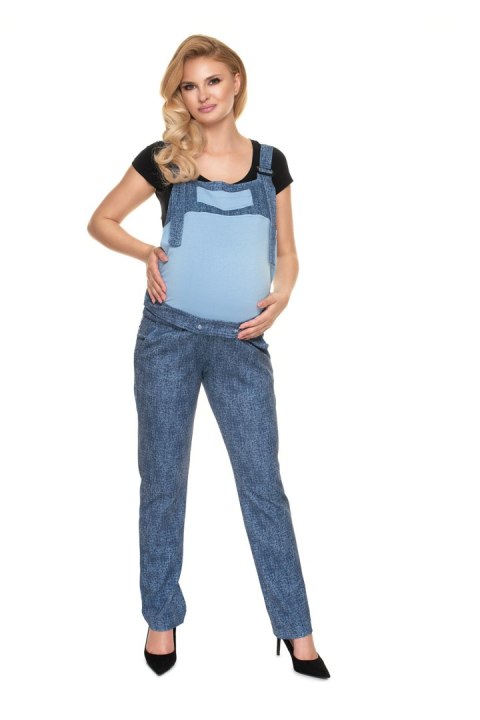 Spodnie Ogrodniczki Model 0188 Blue - PeeKaBoo Spodnie Ogrodniczki Model 0188 Blue - PeeKaBoo