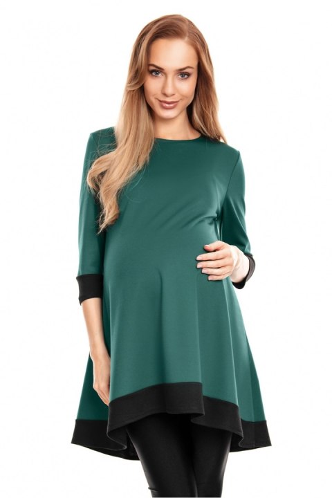Sukienka Ciążowa Model 0125 Green - PeeKaBoo Sukienka Ciążowa Model 0125 Green - PeeKaBoo