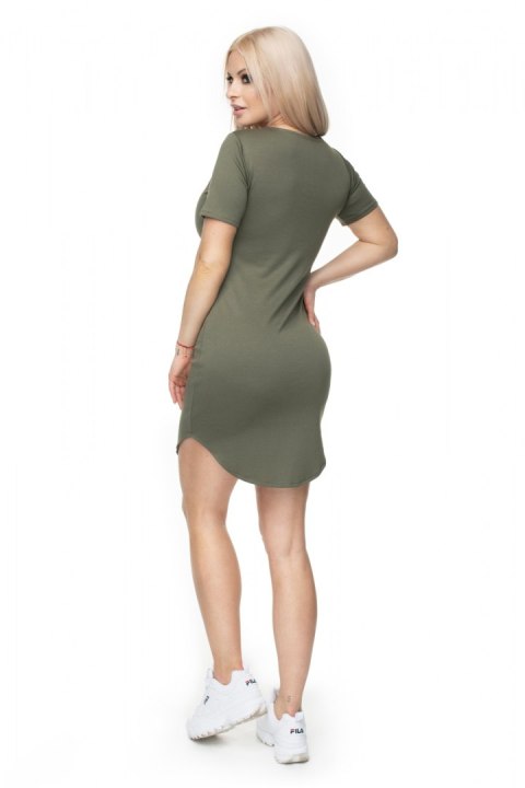 Sukienka Model 0120 Khaki - PeeKaBoo Sukienka Model 0120 Khaki - PeeKaBoo