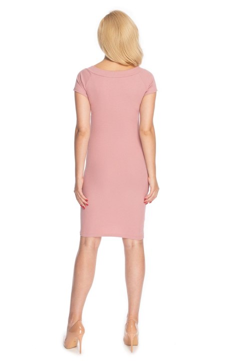 Sukienka Model 1702 Dirty Pink - PeeKaBoo Sukienka Model 1702 Dirty Pink - PeeKaBoo