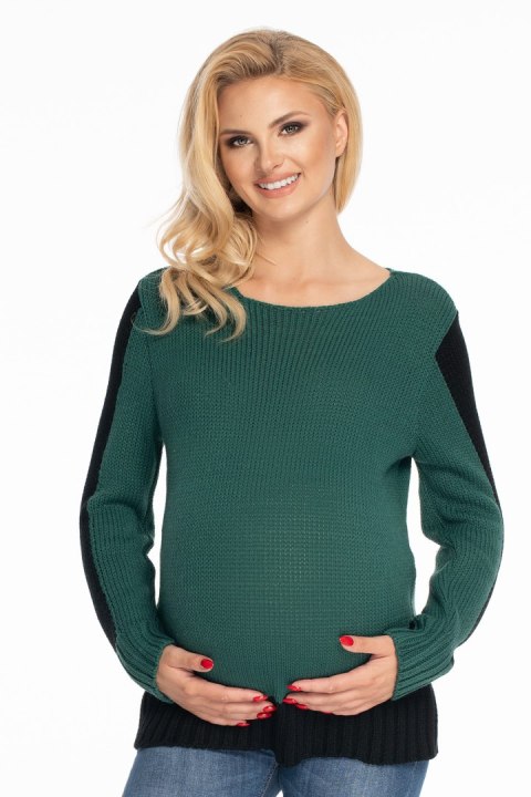 Sweter Damski Model 70038 Forest Green - PeeKaBoo Sweter Damski Model 70038 Forest Green - PeeKaBoo