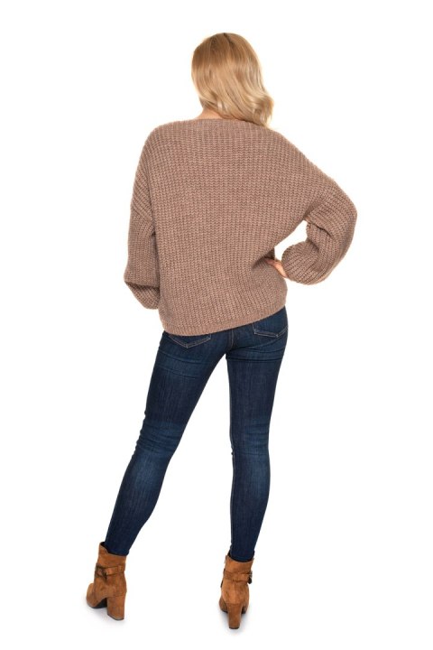 Sweter Kardigan Model 30077 Cappuccino - PeeKaBoo Hurtownia odzieży on-line, moda damska, bielizna i obuwie dla kobiet - Matterh Sweter Kardigan Model 30077 Cappuccino - PeeKaBoo Hurtownia odzieży on-line, moda damska, bielizna i obuwie dla kobiet - Matterh