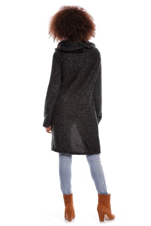 Sweter model 30051C Black - PeeKaBoo Sweter model 30051C Black - PeeKaBoo