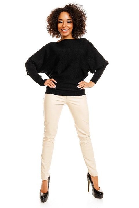 Sweter model 70003 Black - PeeKaBoo Sweter model 70003 Black - PeeKaBoo