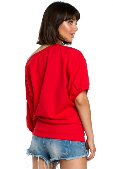 Bluza Damska Model B079 Red - BeWear Bluza Damska Model B079 Red - BeWear
