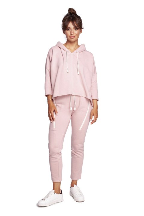 Bluza Damska Model B239 Powder Pink - BeWear Bluza Damska Model B239 Powder Pink - BeWear