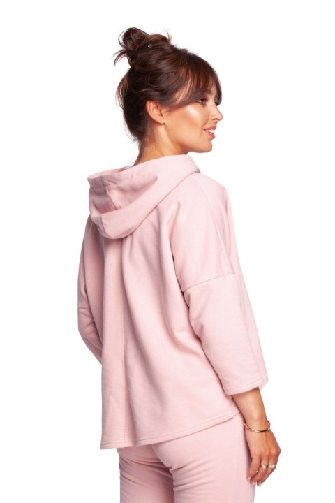 Bluza Damska Model B239 Powder Pink - BeWear Bluza Damska Model B239 Powder Pink - BeWear