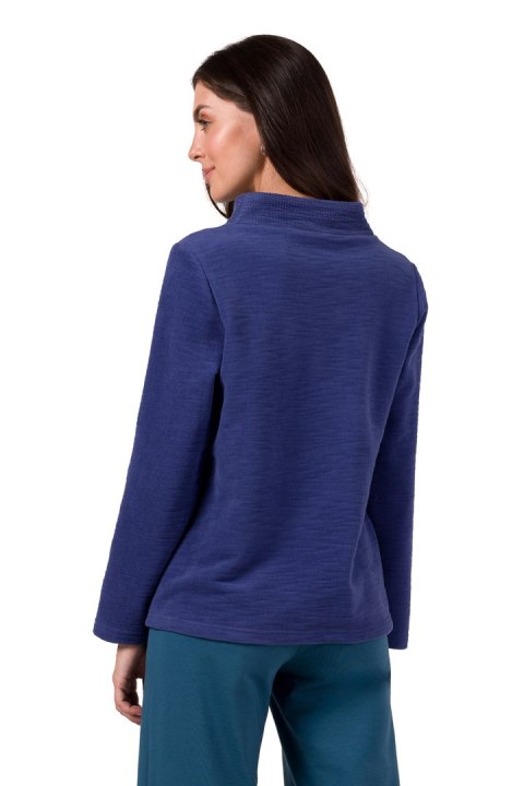 Bluza Damska Model B268 Indygo - BeWear Bluza Damska Model B268 Indygo - BeWear