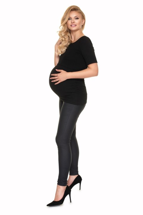 Bluzka Ciążowa Model 1717 Black - PeeKaBoo Bluzka Ciążowa Model 1717 Black - PeeKaBoo