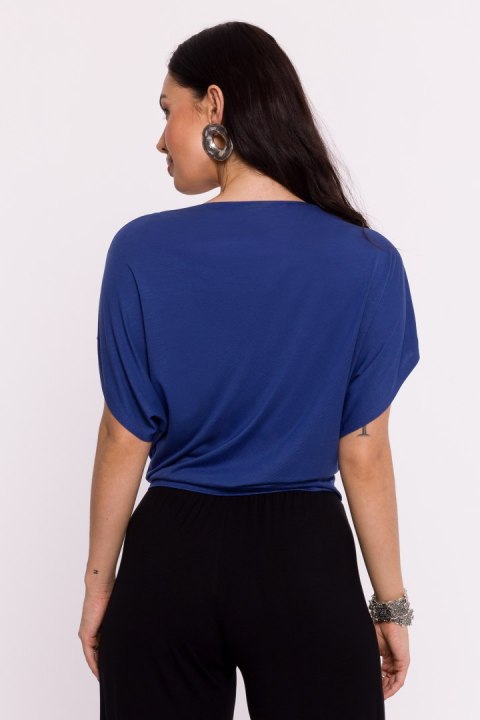 Bluzka Model B287 Blue - BeWear Bluzka Model B287 Blue - BeWear