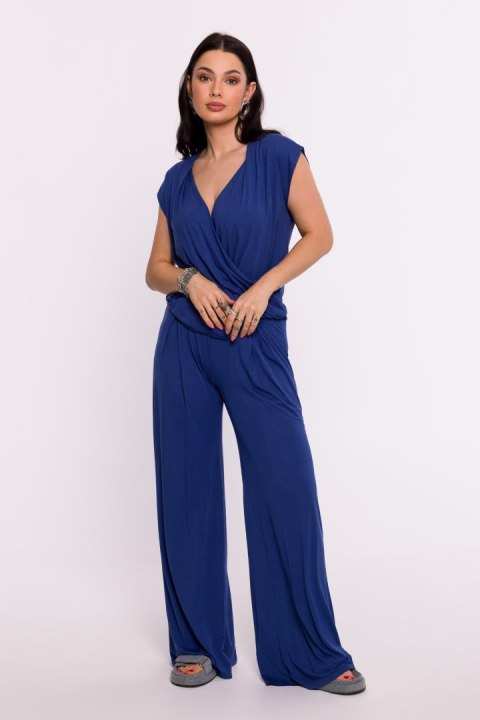 Bluzka Model B288 Blue - BeWear Bluzka Model B288 Blue - BeWear