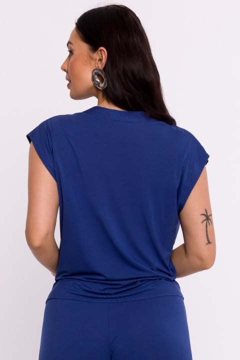 Bluzka Model B288 Blue - BeWear Bluzka Model B288 Blue - BeWear