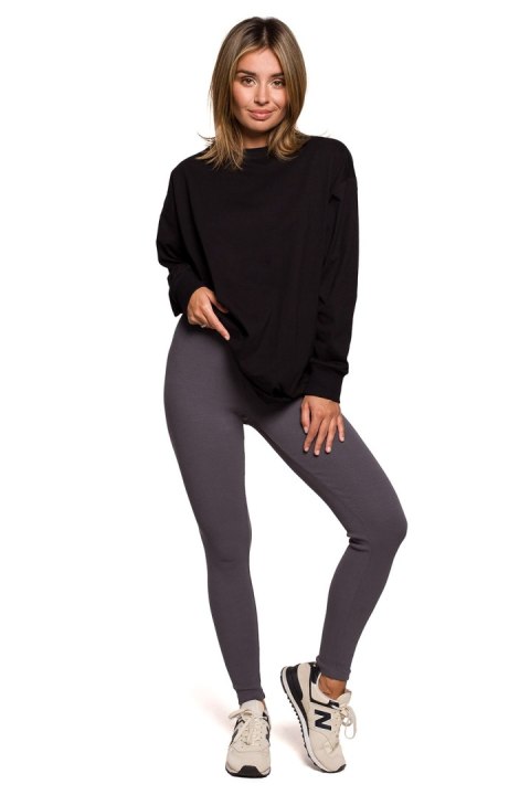 Legginsy Model B213 Antracyt - BeWear Legginsy Model B213 Antracyt - BeWear