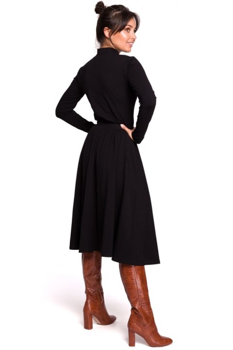 Spódnica Model B130 Black - BeWear Spódnica Model B130 Black - BeWear
