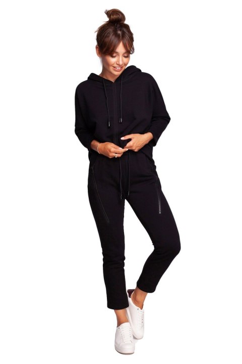 Spodnie Dresowe Model B240 Black - BeWear Spodnie Dresowe Model B240 Black - BeWear
