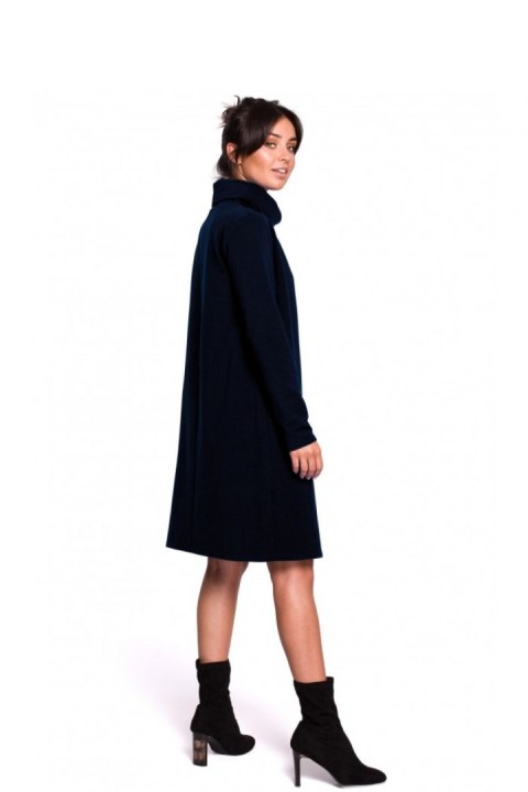 Sukienka Model B132 Navy - BeWear Sukienka Model B132 Navy - BeWear