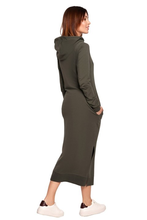Sukienka Model B197 Militare Green - BeWear Sukienka Model B197 Militare Green - BeWear