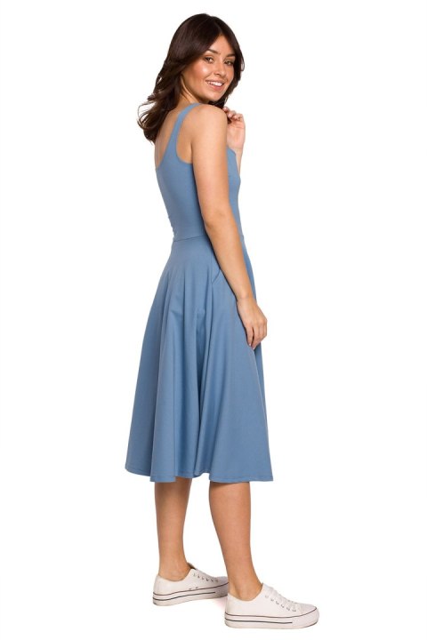 Sukienka Model B218 Blue - BeWear Sukienka Model B218 Blue - BeWear