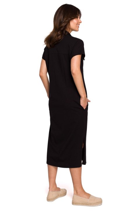 Sukienka Model B222 Black - BeWear Sukienka Model B222 Black - BeWear