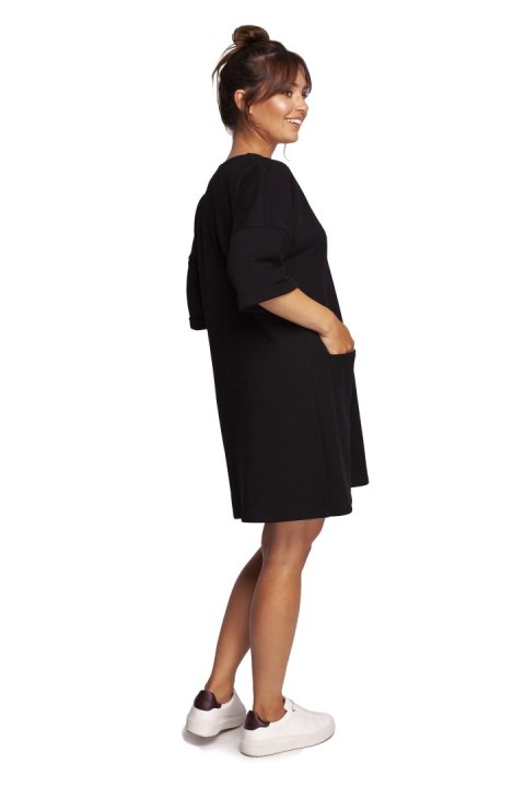 Sukienka Model B233 Black - BeWear Sukienka Model B233 Black - BeWear
