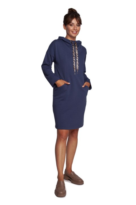 Sukienka Model B238 Blue - BeWear Sukienka Model B238 Blue - BeWear