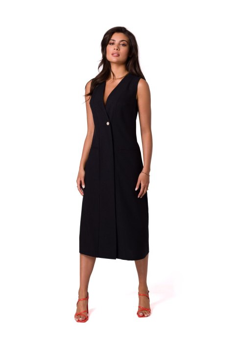 Sukienka Model B254 Black - BeWear Sukienka Model B254 Black - BeWear