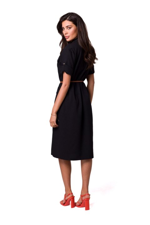 Sukienka Model B258 Black - BeWear Sukienka Model B258 Black - BeWear