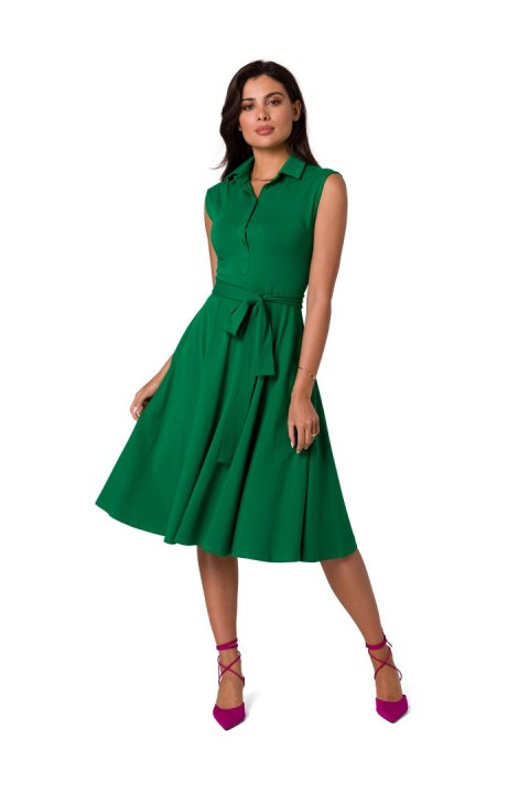 Sukienka Model B261 Green - BeWear Sukienka Model B261 Green - BeWear