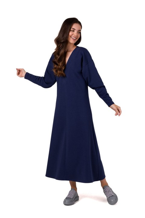 Sukienka Model B267 Blue - BeWear Sukienka Model B267 Blue - BeWear
