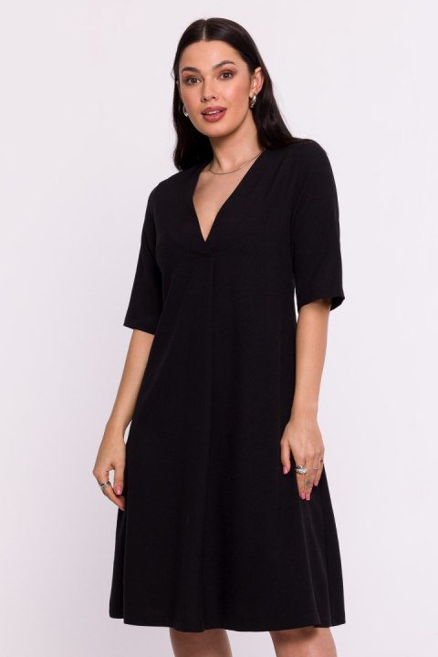 Sukienka Model B280 Black - BeWear Sukienka Model B280 Black - BeWear