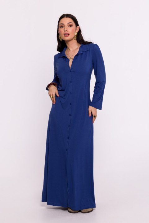 Sukienka Model B285 Blue - BeWear Sukienka Model B285 Blue - BeWear