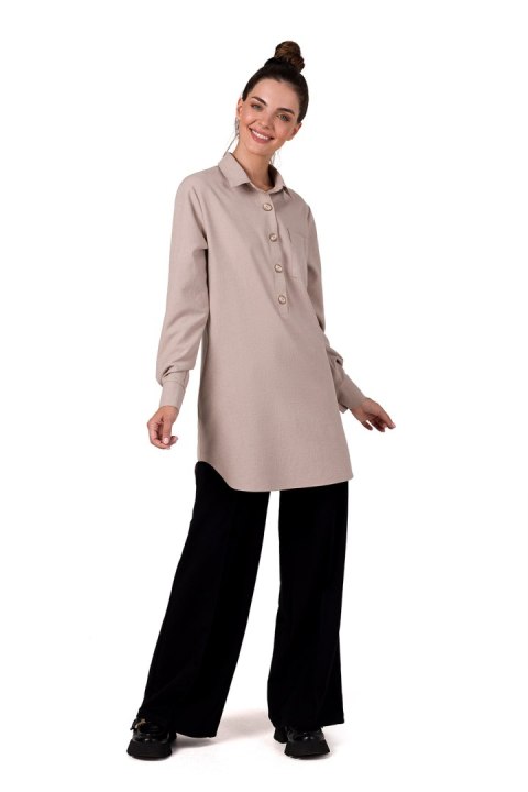 Tunika Model B276 Beige - BeWear Tunika Model B276 Beige - BeWear