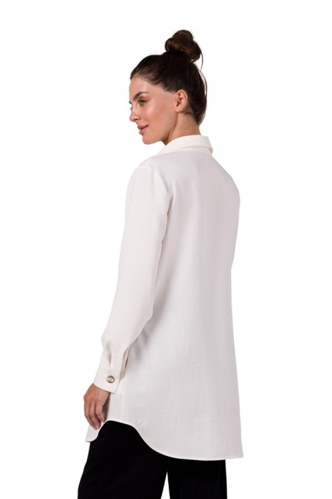 Tunika Model B276 Śmietana - BeWear Tunika Model B276 Śmietana - BeWear