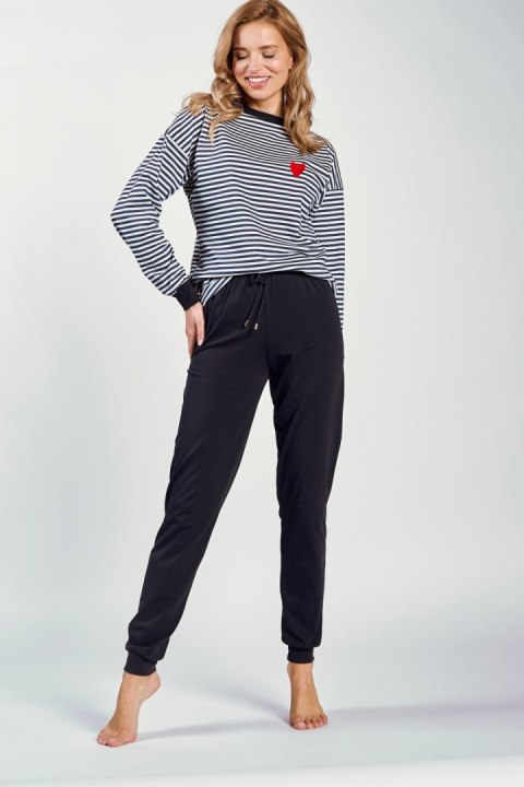Piżama Damska Model Trudy 3219 Navy - Taro Piżama Damska Model Trudy 3219 Navy - Taro
