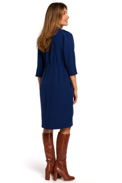Sukienka Model S189 Navy - Stylove Sukienka Model S189 Navy - Stylove