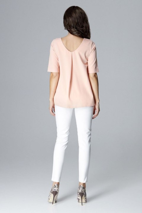 Bluzka Model L002 Pink - Lenitif Bluzka Model L002 Pink - Lenitif