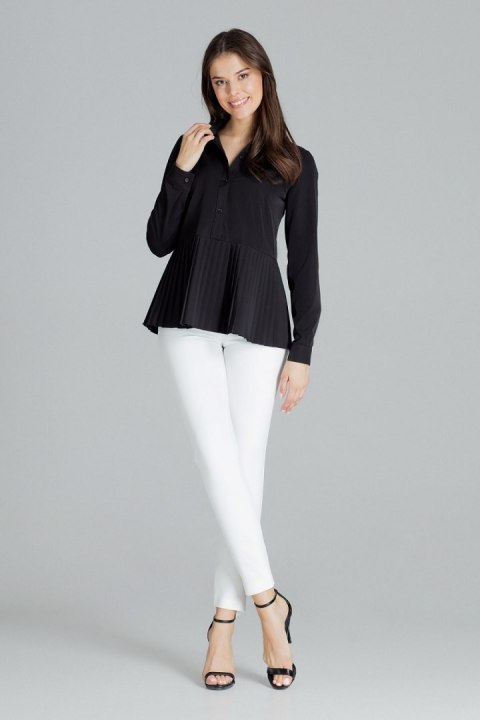 Bluzka Model L089 Black - Lenitif Bluzka Model L089 Black - Lenitif