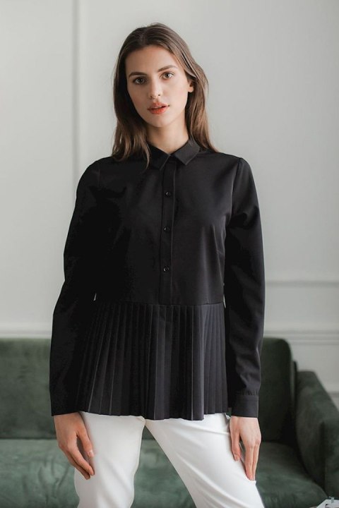 Bluzka Model L089 Black - Lenitif Bluzka Model L089 Black - Lenitif