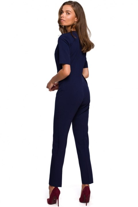 Kombinezon Damski Model S241 Navy - Stylove Kombinezon Damski Model S241 Navy - Stylove