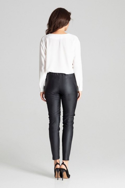 Spodnie Damskie Model L072 Black - Lenitif Spodnie Damskie Model L072 Black - Lenitif