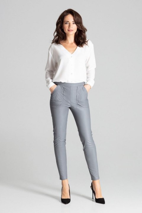 Spodnie Damskie Model L072 Grey - Lenitif Spodnie Damskie Model L072 Grey - Lenitif