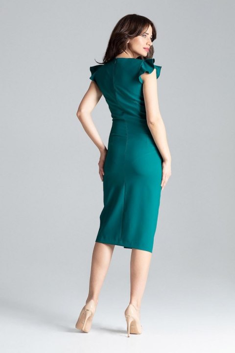 Sukienka Model L034 Green - Lenitif Sukienka Model L034 Green - Lenitif