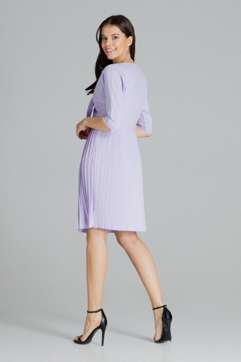 Sukienka Model L076 Violet - Lenitif Sukienka Model L076 Violet - Lenitif