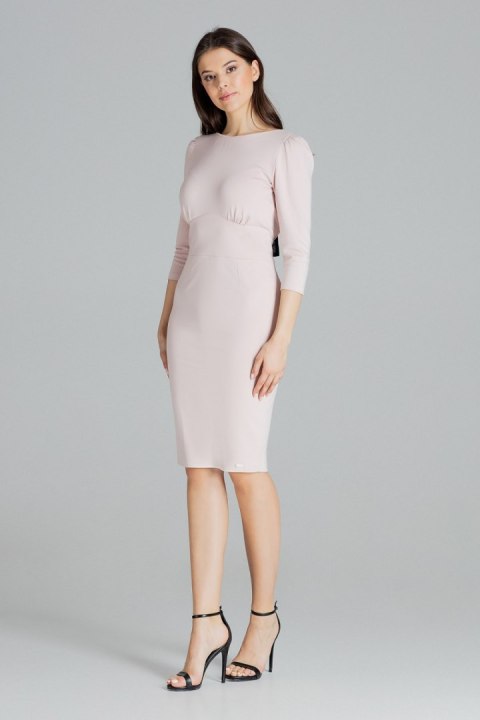 Sukienka Model L079 Pink - Lenitif Sukienka Model L079 Pink - Lenitif