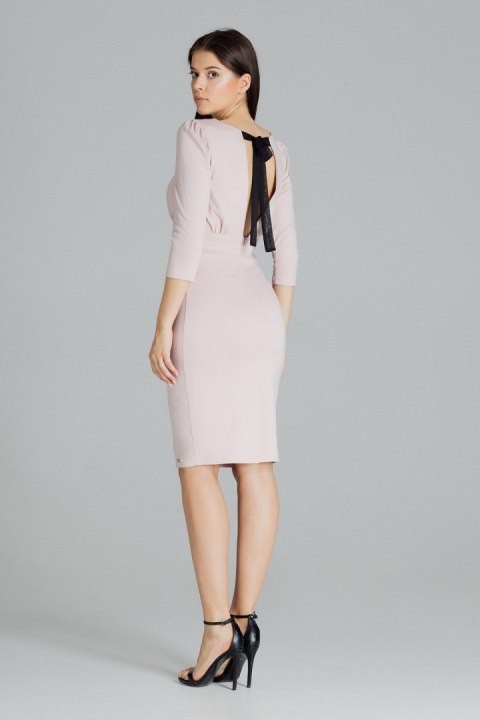 Sukienka Model L079 Pink - Lenitif Sukienka Model L079 Pink - Lenitif