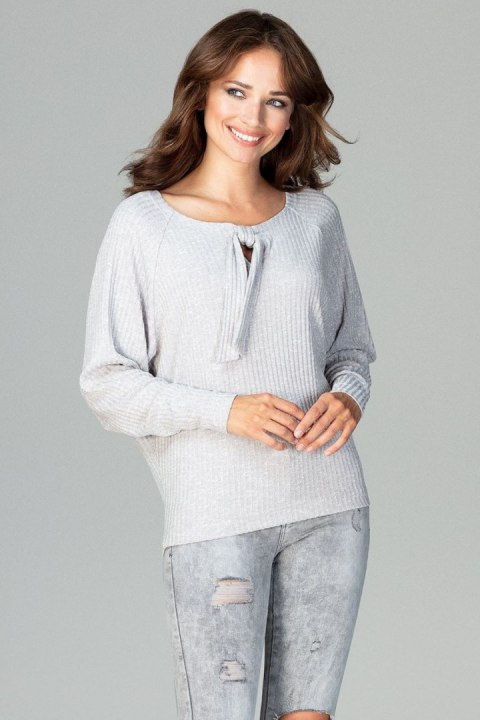 Bluzka Model K468 Grey - Lenitif Bluzka Model K468 Grey - Lenitif