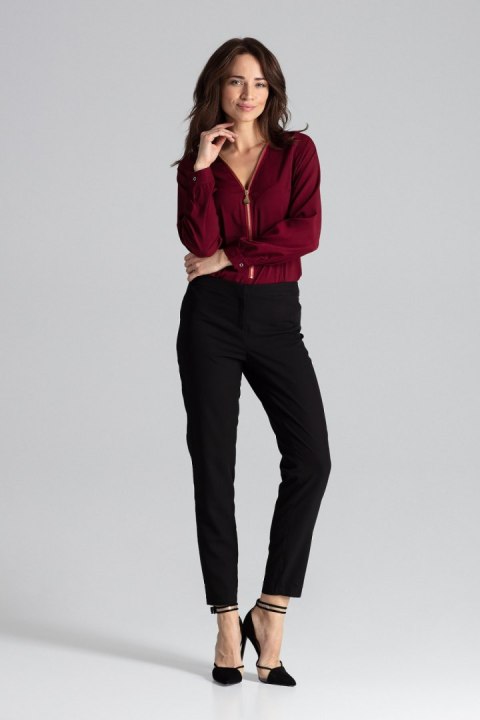 Bluzka Model L023 Bordo - Lenitif Bluzka Model L023 Bordo - Lenitif