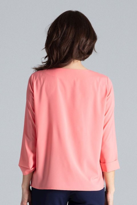 Bluzka Model L035 Coral - Lenitif Bluzka Model L035 Coral - Lenitif