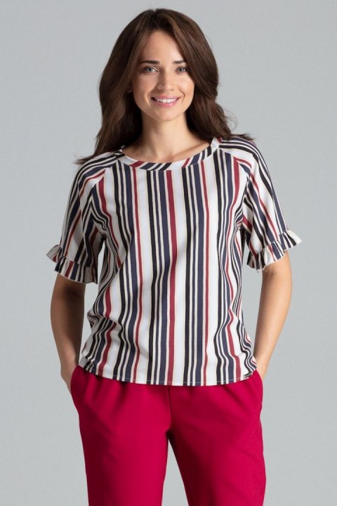 Bluzka Model L052 Wzór 110 - Lenitif Bluzka Model L052 Wzór 110 - Lenitif