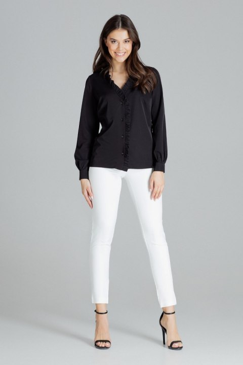 Bluzka Model L077 Black - Lenitif Bluzka Model L077 Black - Lenitif